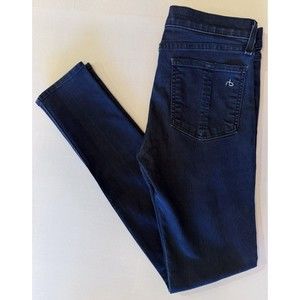 Rag & Bone Jean Legging Women's Size 28 Midnight Blue Indigo Denim W15031382